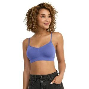 NEW Jockey Seamfree Modern Micro Stretch Cami Strap Bralette Future Dusk XL